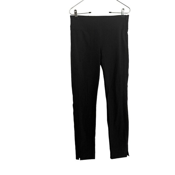 Athleta Women 4 Black Stretch Travel Side Zip High Rise Wander Slim Ankle Pant - Picture 2 of 11